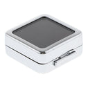 2x Jewelry Display Box With Glass Lid Loose Diamond Bead Organizer Show Case