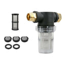 Plastic 3/4'' Sediment Filter Attachment Garden