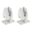 2x Office Cubicle Clips Partitions Panel Accessories For Wooden/Glass Partition