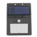 16LED Solar Human Motion Sensor Wall Light Outdoor Waterproof Safety Lamp