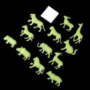 12pcs Glow In The Dark Animal Fluorescent Luminous Stickers Kids Bedroom LJJ Gw