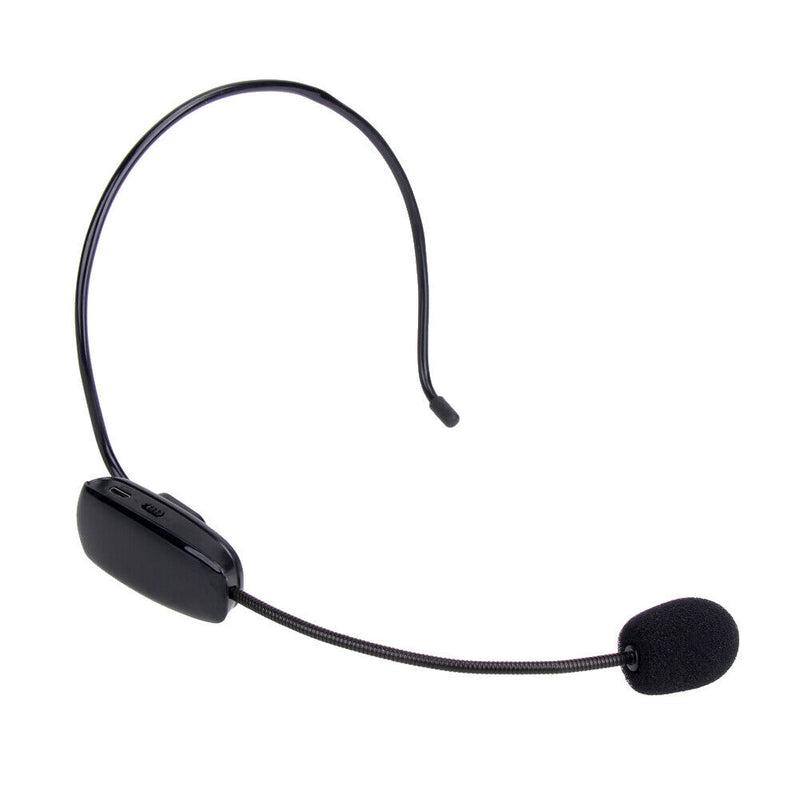 Upgrade 2.4G Wireless Microphone Speech Headset Megaphone Radio Loud Mic