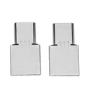 2pcs USB3.1 Type-C Male to Micro USB2.0 Female Converter Adapters Connector