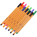 12pcs Colored Pen Set Stabilo Fiber Pen Stationery Office School Supplies New