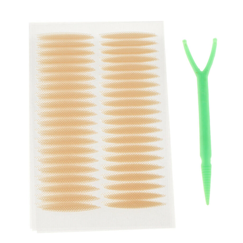200x Invisible Fiber Lace Double Eyelid Lift Strips Tape Adhesive Stickers