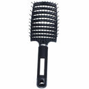 Vented Styling Hair comb Detangling Thick Hair Massage Brush Black