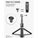 L03 33.9 "Mini Selfie Stick Tripod with Remote Control for Android DSLR Camera