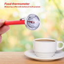 Portable Food Probe Thermometer Pen Cap Stainless Steel Milk Tea Meat Meter Tool