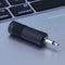 2pcs Single Channel Guitar Bass Stereo Audio Adapter 6.5 Plug to 3.5 Jack #gib