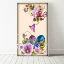 5D Full Drill Diamond Painting Flower Butterfly Cross Stitch Kits (hg350)
