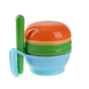 12pcs/Set Baby Food Grinding Bowl Supplement Scissors Spoon Fruit Processor