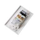 1080p Single Port 1-Port HDMI Wall Plate RCA F Audio Dual Ethernet RJ45 Jack