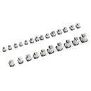 24 Value 400 pcs SMD Electrolytic Capacitor Assortment Box Kit Range 1uF-10 U5T4