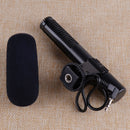 3.5mm External MS Stereo Microphone Fit For Canon Nikon DSLR Camera DV Camcorder