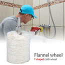 6mm Handle Buffing Grinding Head Cotton Cloth Wheel Abrasive Tool (50mm) SN9F