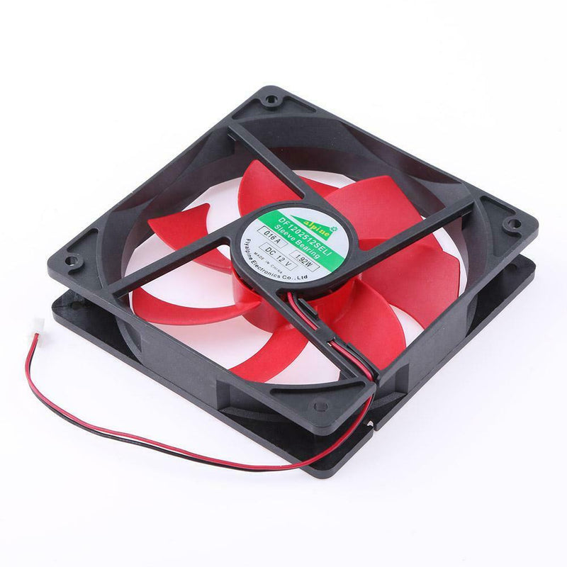 12cm 120mm DC12V 1800R 120x120x25mm  2Pin Cooling Fan for PC