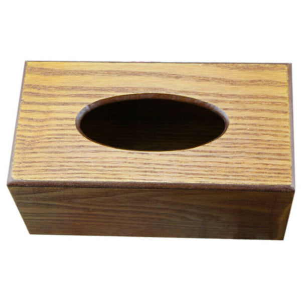 Simple Paper Towel Storage Box Wooden Drawer Tissue Box Home Kitchen Car Ba C2M7