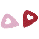 10Pcs Ukulele felt picks plectrum personalized ukelele accessories useful FT