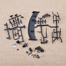 Body Tail Wing Side Mirror Accessory Kit Replacement fit for RC 1:10 Scale Drift
