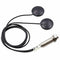 21-INCHES Wire Length 1/4 Inch Output Jack 2 In 1 Piezo Pickup Disc Transdu