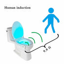 8 Color LED Motion Sensing Automatic Toilet Bowl Night Light 1W 2M Distance