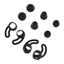 2 Pairs Earphone Silicone Case Replacement Soft Antislip Earbuds with Hook