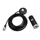 144/435MHz Uhf Vhf Car Radio Walkie Talkie Stubby Antenna With Magnetic Bas