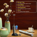 Stainless Steel Electric Handheld Milk Frother Foamer Whisk Mixer Egg Beate T6N1