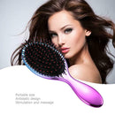 Anti-Static Scalp Massage Hair Comb Air Cushion Hair Styling Brush (Blue)