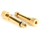 6.3mm 1/4" Male plug to 3.5mm 1/8" Female Jack Stereo Headphone Audio Adapter TO
