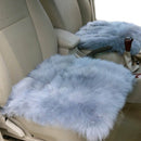 Luxury Faux Breathable Pelt Sheepskin Wool Car Seat Covers Chair Cushion Mat Pad