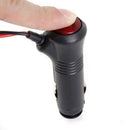 12V 24V Male Car Cigarette Lighter Power Socket Plug Connector On Off Switc