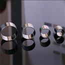 4 pcs Stainless Steel Round Circle Cookie Fondant Cake Mould Cutter Tool JR