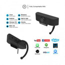 1080P Webcam with Microphone, Web Cam USB Camera, Computer HD Streaming Webcam