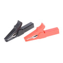 55MM Alligator clip + BANANA PLUG, test probe with 4mm Banana Plug Cable ClipsJR