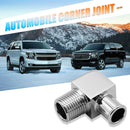 Billet 90 Deg Heater Hose Fitting 5/8 1/2 inch NPT for Chevy 283 305 307 327 350