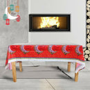 Ramadan Eid Mubarak Printed Tablecloth Eid Al-Fitr Meat Festival Dining Tab