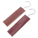 Cedar Wood Moth Hanger Hanging Block Repellent Wardrobe Clothes Drawer