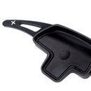 Black Steering Wheel Shift Paddle Blade Shifter Extension Cover for Benz A Class