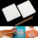 Durable 3pcs DIY Leather Craft Tool Capital Lowercase Stamping Set Punch Kit JR