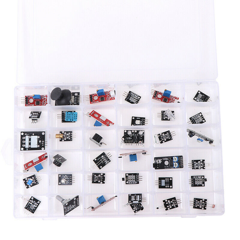 37 In 1 Sensor Kits for Beginner Sensor Module Learning Suit Ultimate ModulS Ew