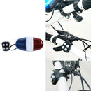 6 LED 4 Tone Electronic Bicycle Bike Call Car Bike Light Bicycle Speaker