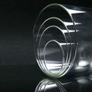 Glass Cloche Dome Bell Jar Display Stand Dome Cover Terrarium Bottle 8x18cm