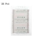 25Pcs/set Cotton Disposable Stick Cleaning Tool For Airpods Airpod Case