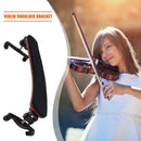Adjustable Universal Violin Shoulder Rest Padded for Violin Parts (4/4-3/4)