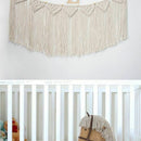 Macrame Woven Wall Hanging Curtain Fringe Garland Banner Shabby Chic Bohemi B6O4