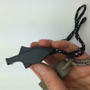 Portable Referee Safety Whistle Football Basketball Emergency Survival T WJE