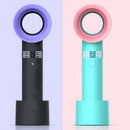 Electric Bladeless Fan Portable Cordless Usb Charging Mini Handheld Fan Han