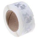 500pcs/roll Natural Kraft Rose Thank You Stickers seal labels Office sticke@