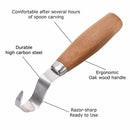 2Pcs/Set Stainless Steel Wood Carving Cutter Woodwork Sculptural DIY Tool Se Hn